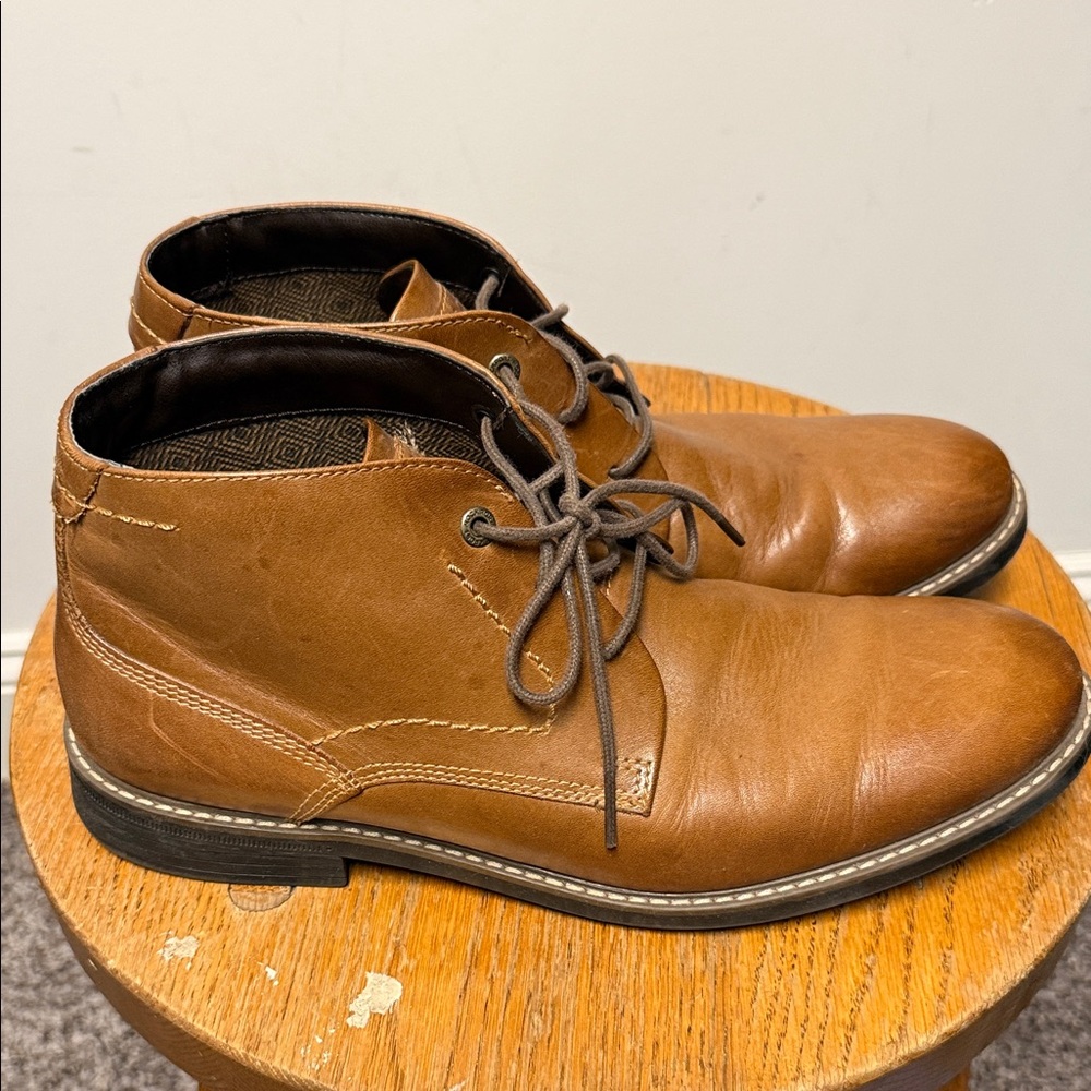 Men's Brown Leather Rockport boots